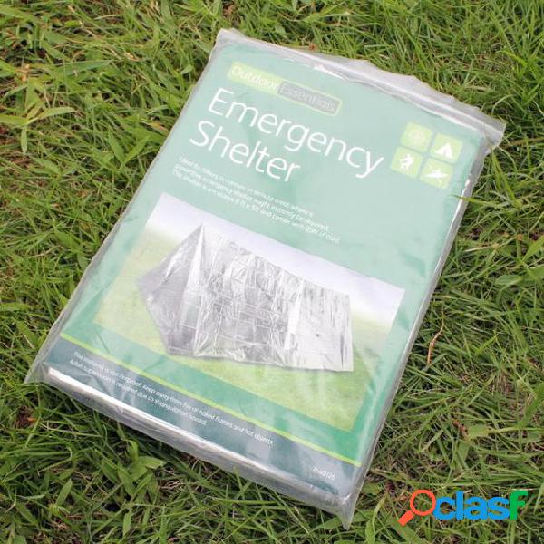 240*160cm waterproof sliver mylar thermal survival shelter