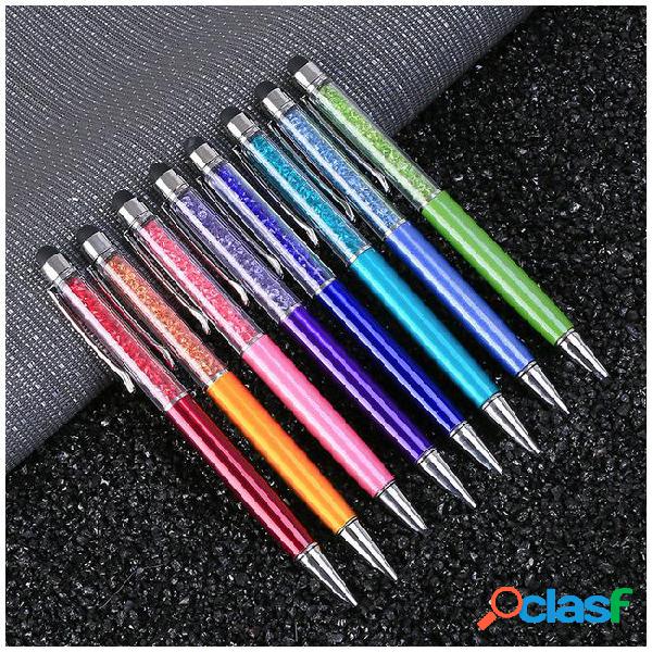 25 colors crystal ballpoint pen fashion creative stylus