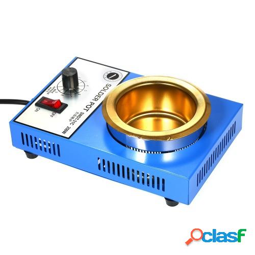 250W 220V 80mm 800g Mini olla de soldadura sin plomo
