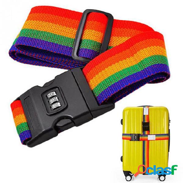 2m luggage strap cross belt packing adjustable travel