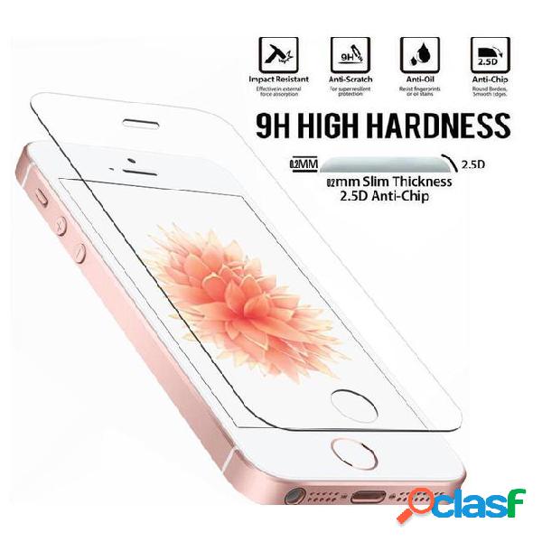 2pack 0.26mm 2.5d protective glass for 5s glass 5 se screen