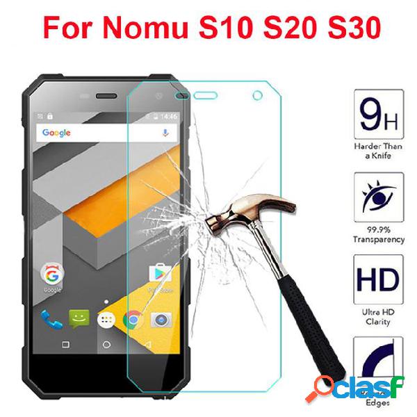 2pc screen protector tempered glass films for nomu s30 s20