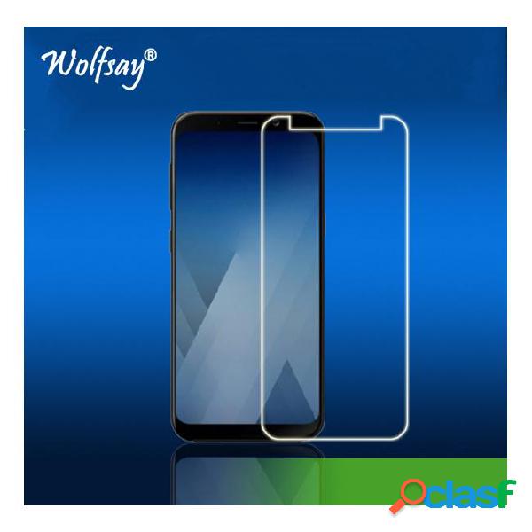 2pcs for glass galaxy a8 2018 screen protector tempered
