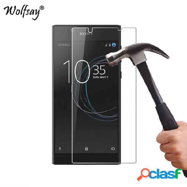 2pcs for glass sony xperia l1 screen protector tempered