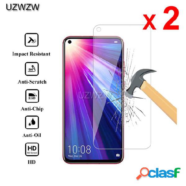 2pcs for huawei honor view 20 2.5d 0.26mm tempered glass