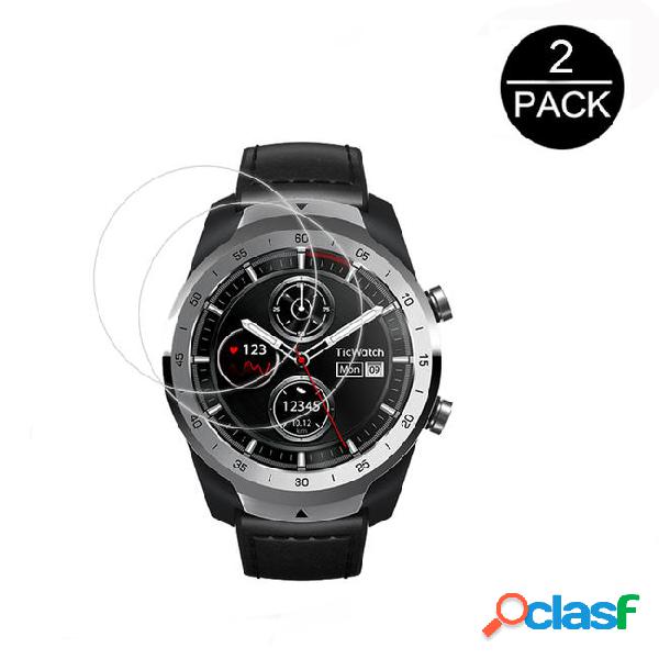 2pcs for ticwatch pro tempered glass smart watch screen