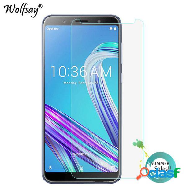 2pcs glass asus zenfone max pro m1 zb602kl screen protector