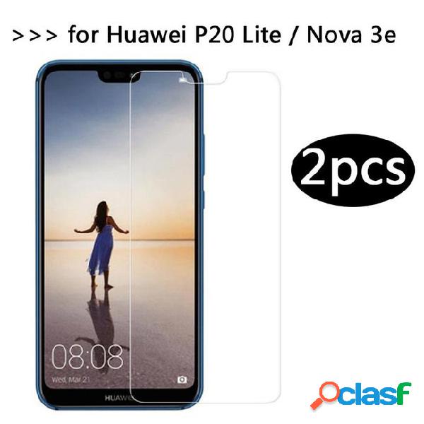 2pcs glass for huawei p20 lite tempered glass for huawei p20