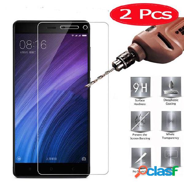 2pcs mrgo tempered glass for xiaomi redmi 4 pro glass screen