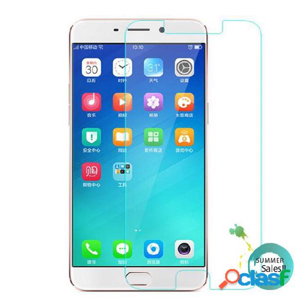 2pcs screen protector for glass oppo r11 plus tempered glass