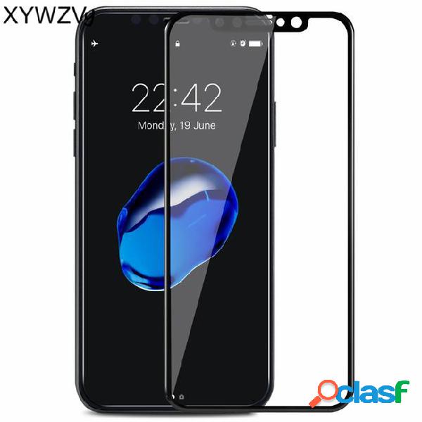 2pcs screen protector for x tempered glass for x full