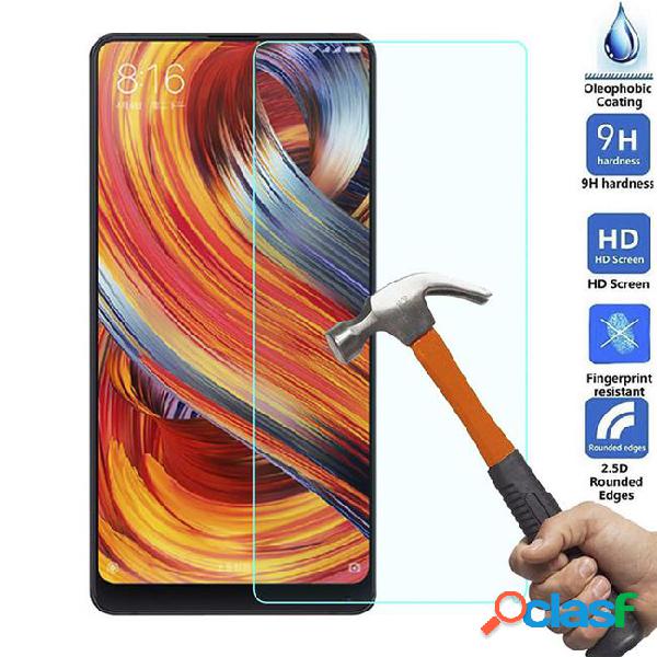 2pcs screen protector for xiaomi max note 2 mix 2 tempered