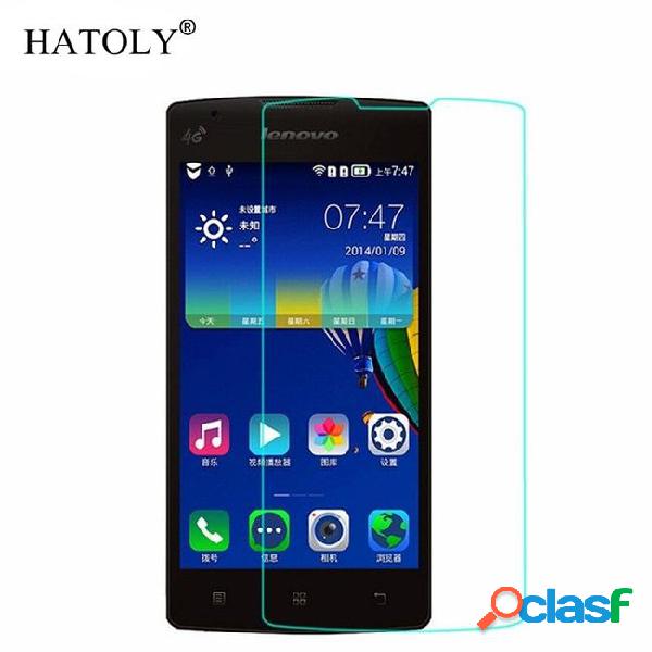 2pcs screen protector glass for lenovo a1000 tempered glass