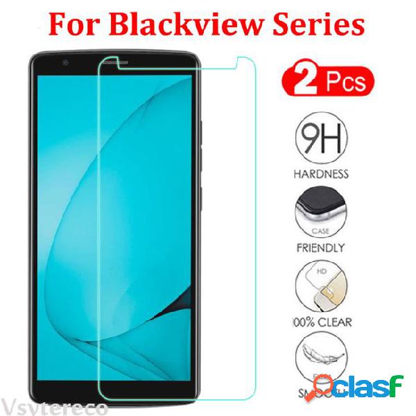 2pcs tempered glass for blackview a20 a10 s6 r6 lite x