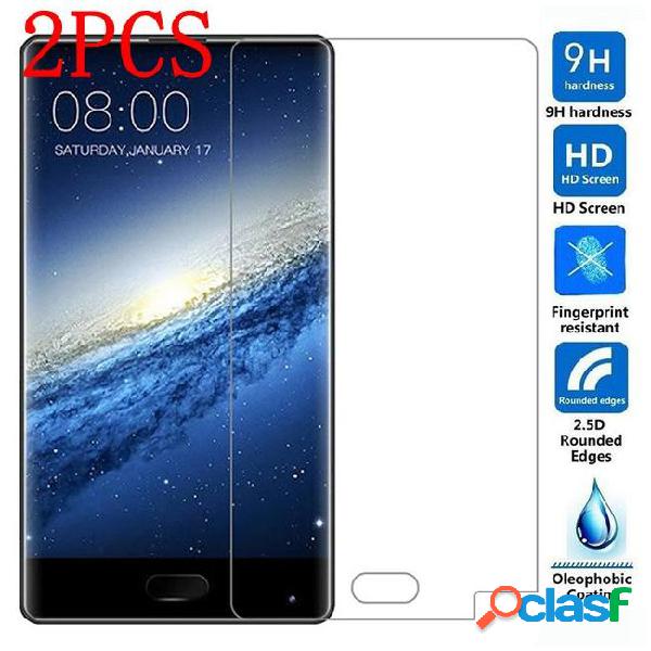2pcs tempered glass for doogee mix screen protector