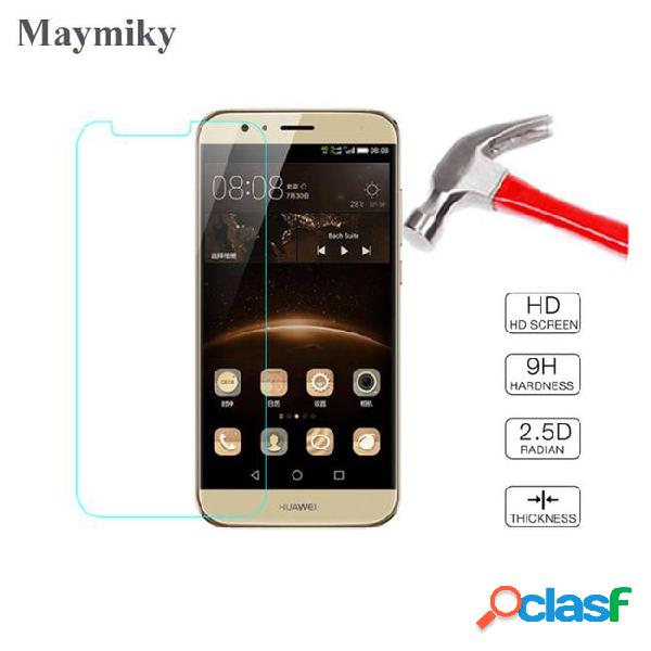 2pcs tempered glass for huawei g7 plus d199 g8 gx8 2015
