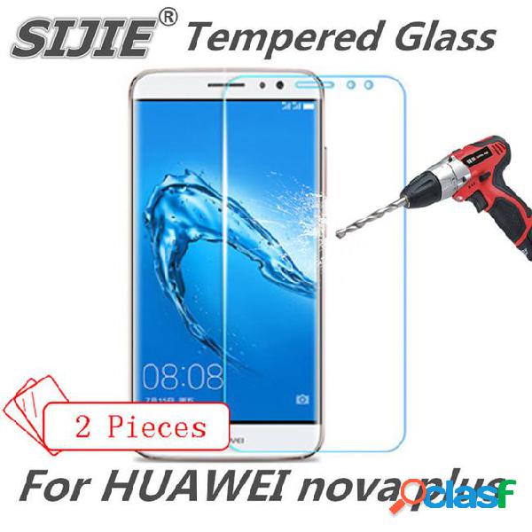 2pcs tempered glass for huawei nova plus screen protective