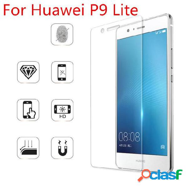 2pcs tempered glass for huawei p9 lite screen protector 9h