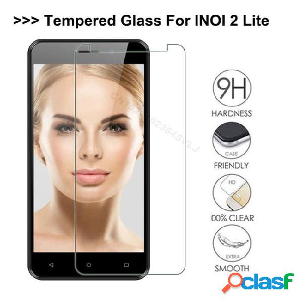 2pcs tempered glass for inoi 2 lite screen protector 9h 2.5d