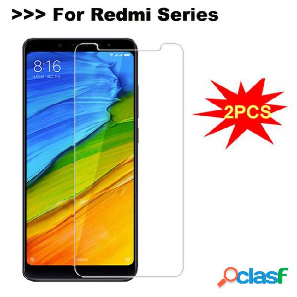 2pcs tempered glass for redmi note5 screen protector 9h 2.5d