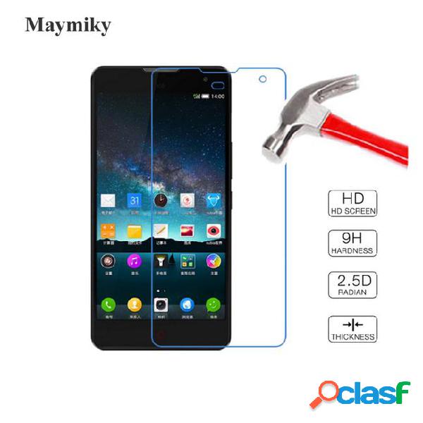 2pcs tempered glass for zte nubia z7 max 2014 screen