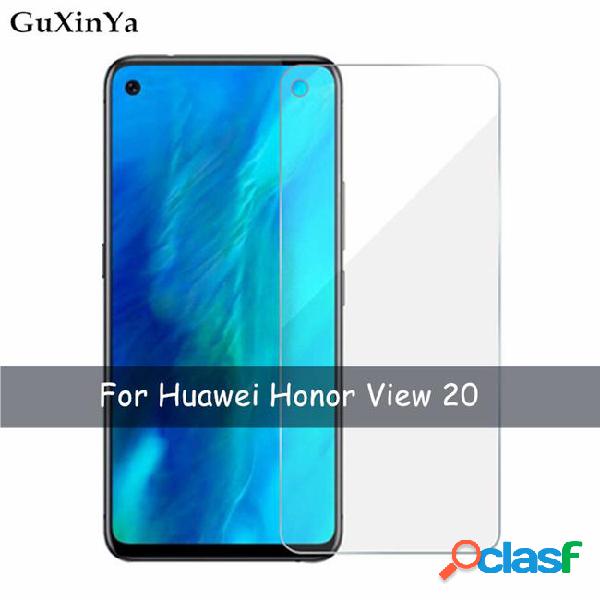 2pcs tempered glass huawei honor view 20 screen protector 9h