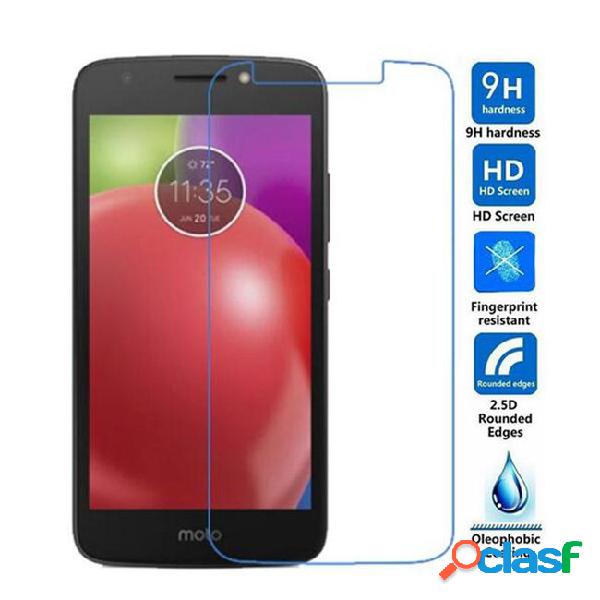 2pcs tempered glass sfor glass moto e4 screen protector for