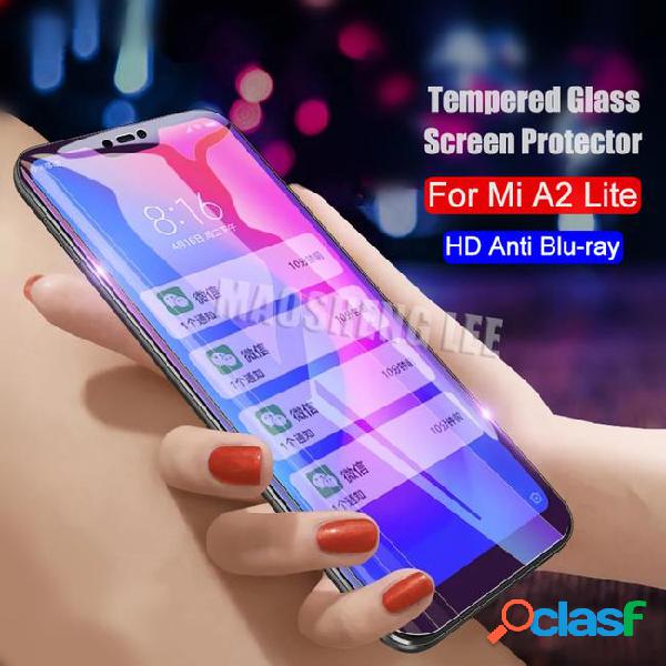 2pcs/lot tempered glass for xiaomi mi a2 lite screen