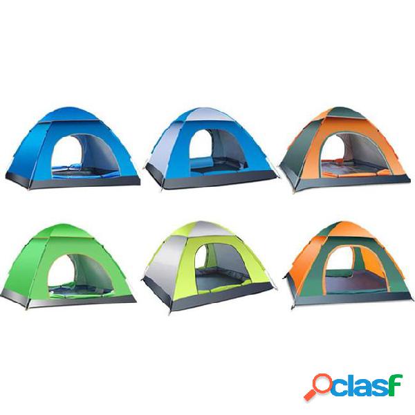 3-4 person automatic folding tents family tents beach tent