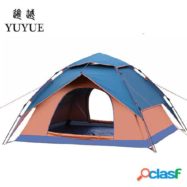 3-4 person pop up tent camping tent waterproof camping tents