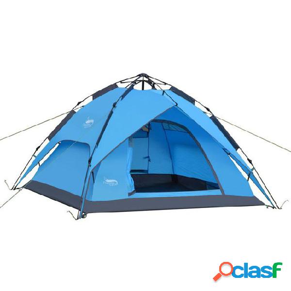 3-4 person tourist tent outdoor camping beach nature hike