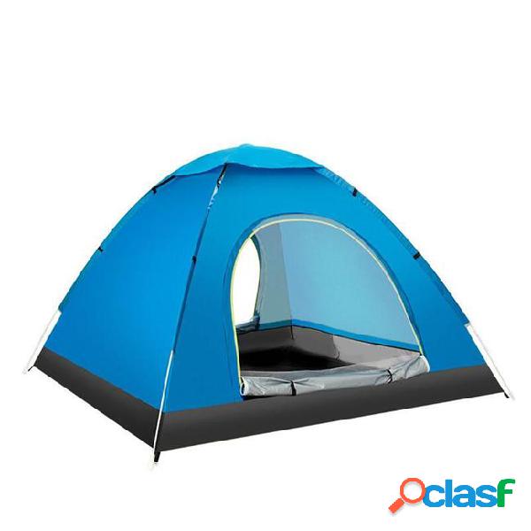 3-4 person waterproof anti uv double layer tent ultralight