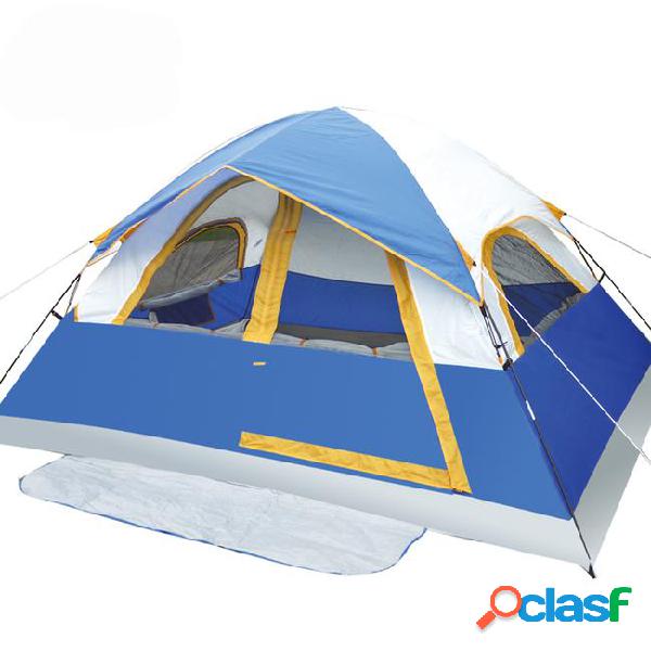 3-4persons family outdoor camping tent have large active