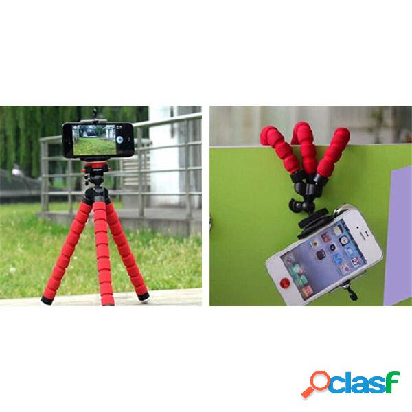 3 col flexible tripod holder for cell phone car camera