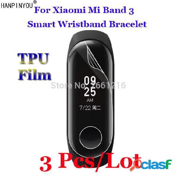 3 pcs/lot for xiaomi mi band 3 band3 smart wristband