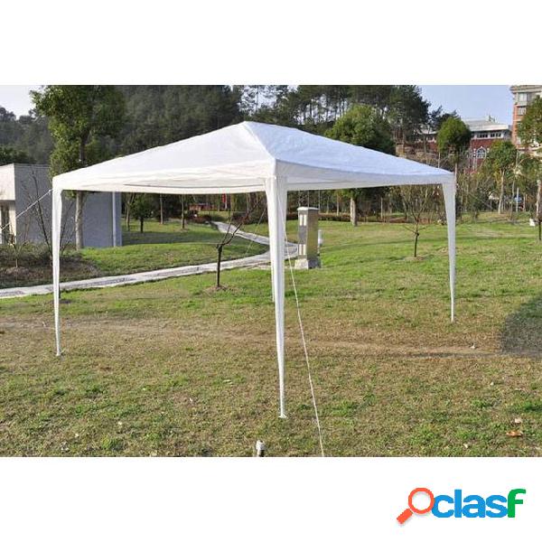 3 x 3m waterproof tent with spiral tubes white