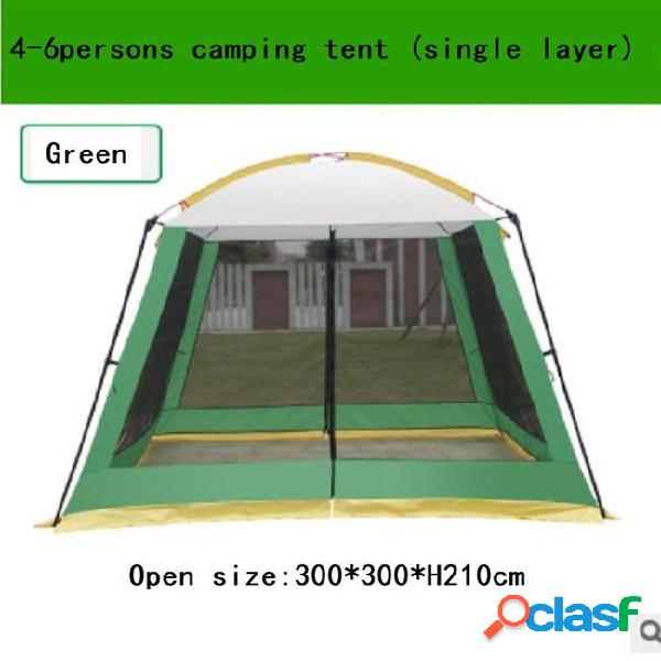 300cm*300cm*h210cm camping screen room tent one bedroom& one