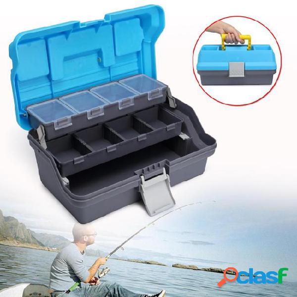 30x18x15cm portable large fishing tackle box tool storage