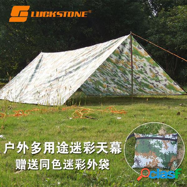 3*3m beach sun shelter tarp waterproof tent shade ultralight
