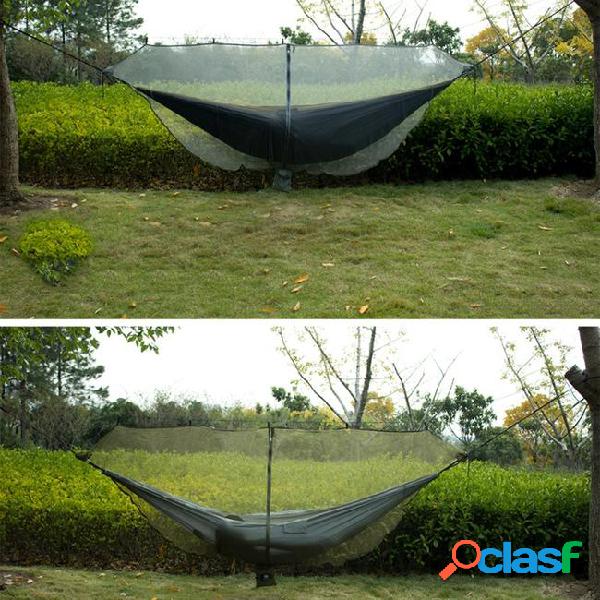 340*140cm camping ultralight portable hammock net tent