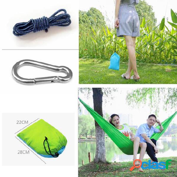 36 colors 230*90cm nylon single person hammock parachute