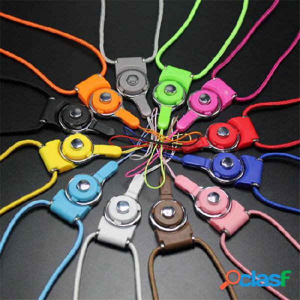 360 degree rotate lanyard detachable 40cm necklace string