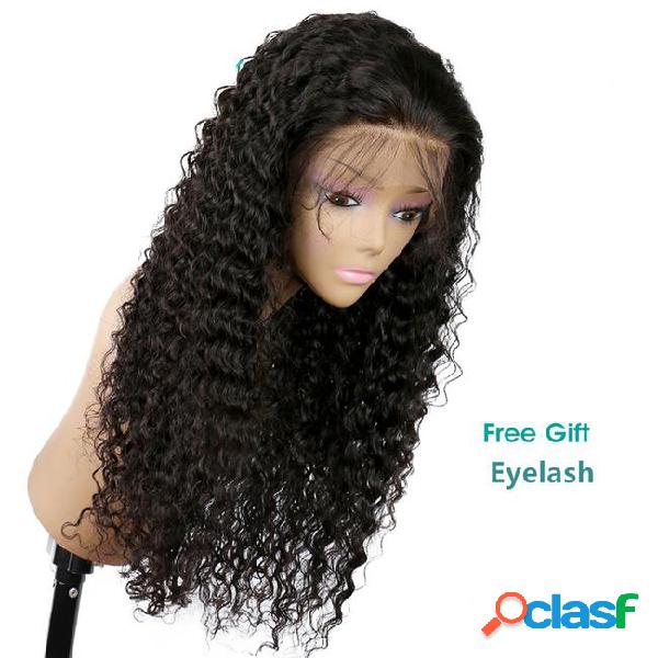 360 lace frontal human hair wigs for black women remy
