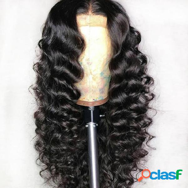 360 lace frontal wigs loose deep wave for black woman