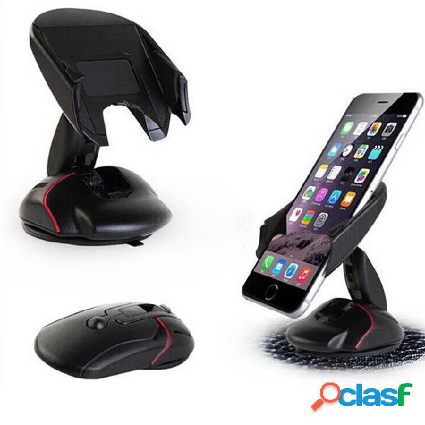 360掳 mouse car phone mount creative stand holder sucker