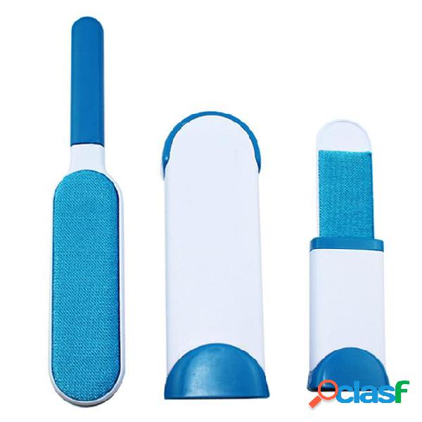 3pcs reusable roller pet cats brush cleaning tools magic