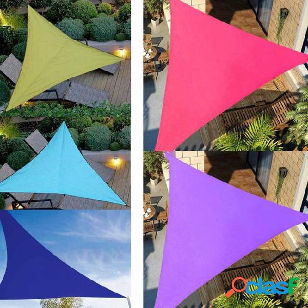 3x3m 4x4m 6x6m waterproof triangle awning shade sail sun