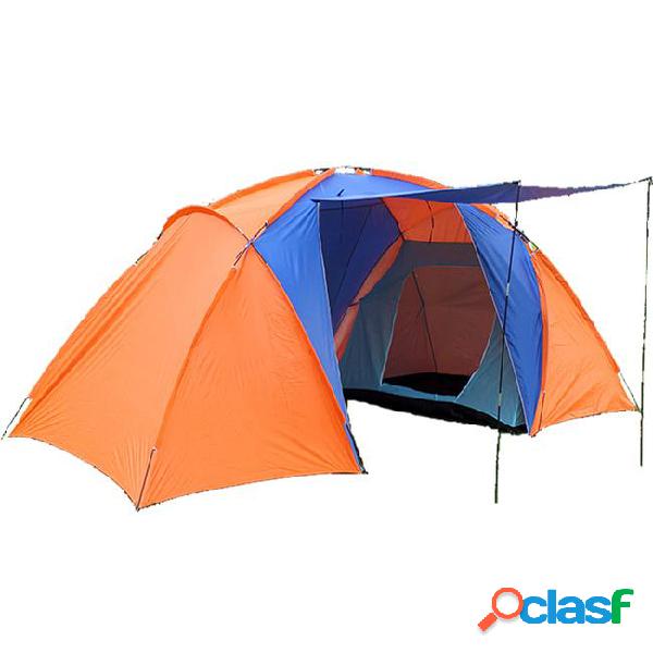 4 ~ 6 person tourist tents outdoor camping two rooms and one