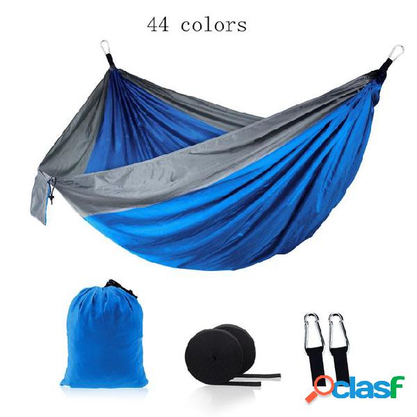 44 colors outdoor camping hammock collapsible indoor swing