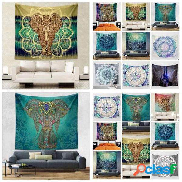 44 styles 150*130cm tapestries bohemian mandala beach towel